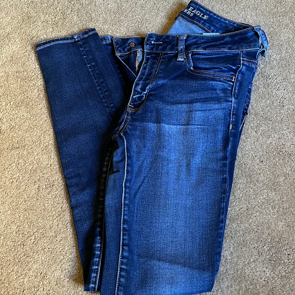 American eagle super stretch AEO denim